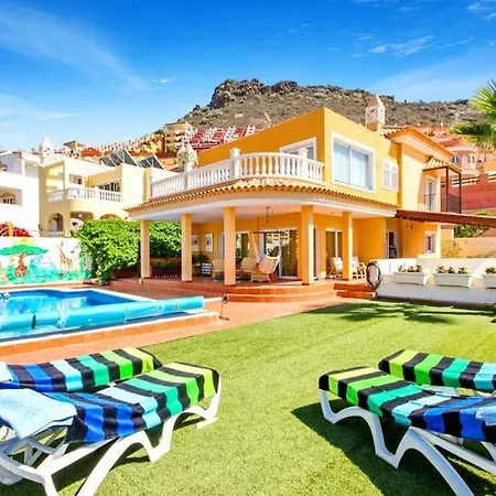 Playa De Fanabe Sleeps 8 Pool Air Con Wifi * Costa Adeje (Tenerife)